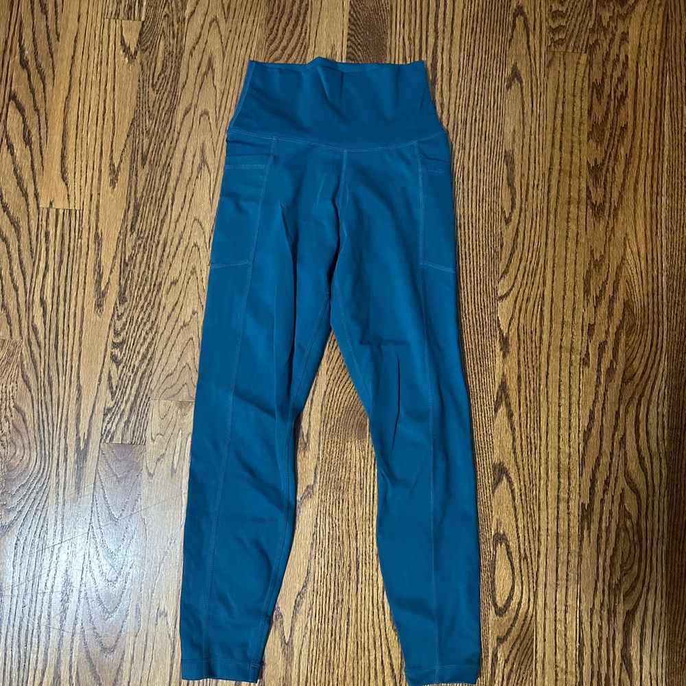 Dark turquoise leggings
